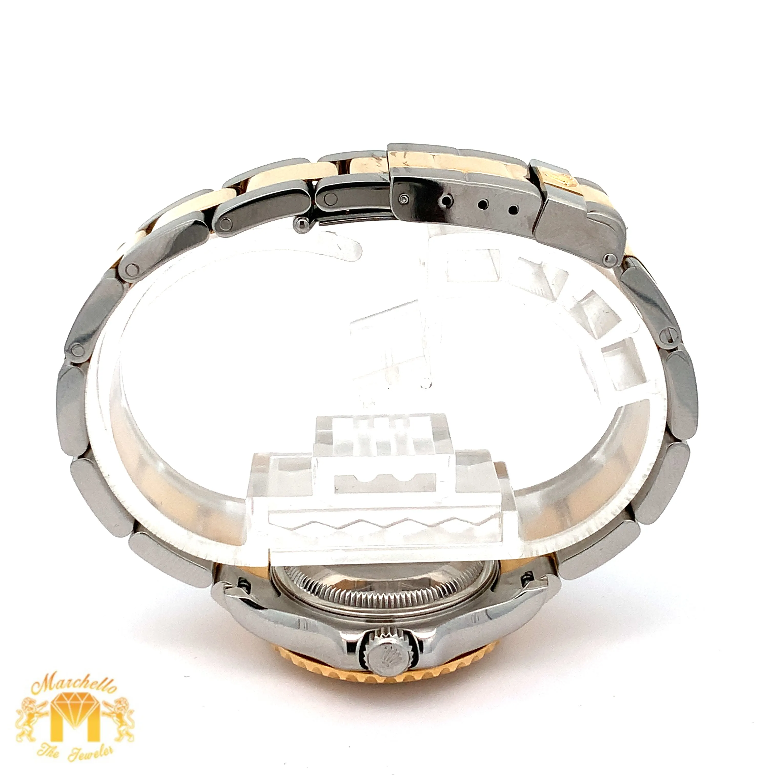 Factory 29mm Yacht-Master Rolex Watch with Two-Tone Oyster Bracelet (Rolex Papers)