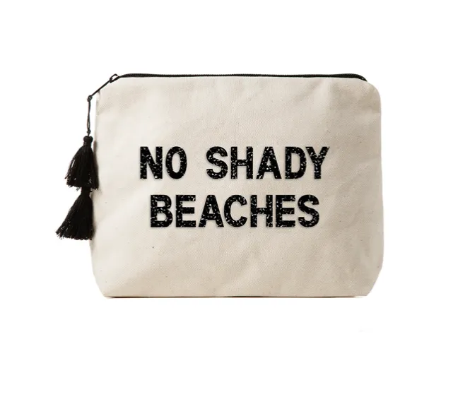 FALLON & ROYCE Black Crystal Bikini Bag