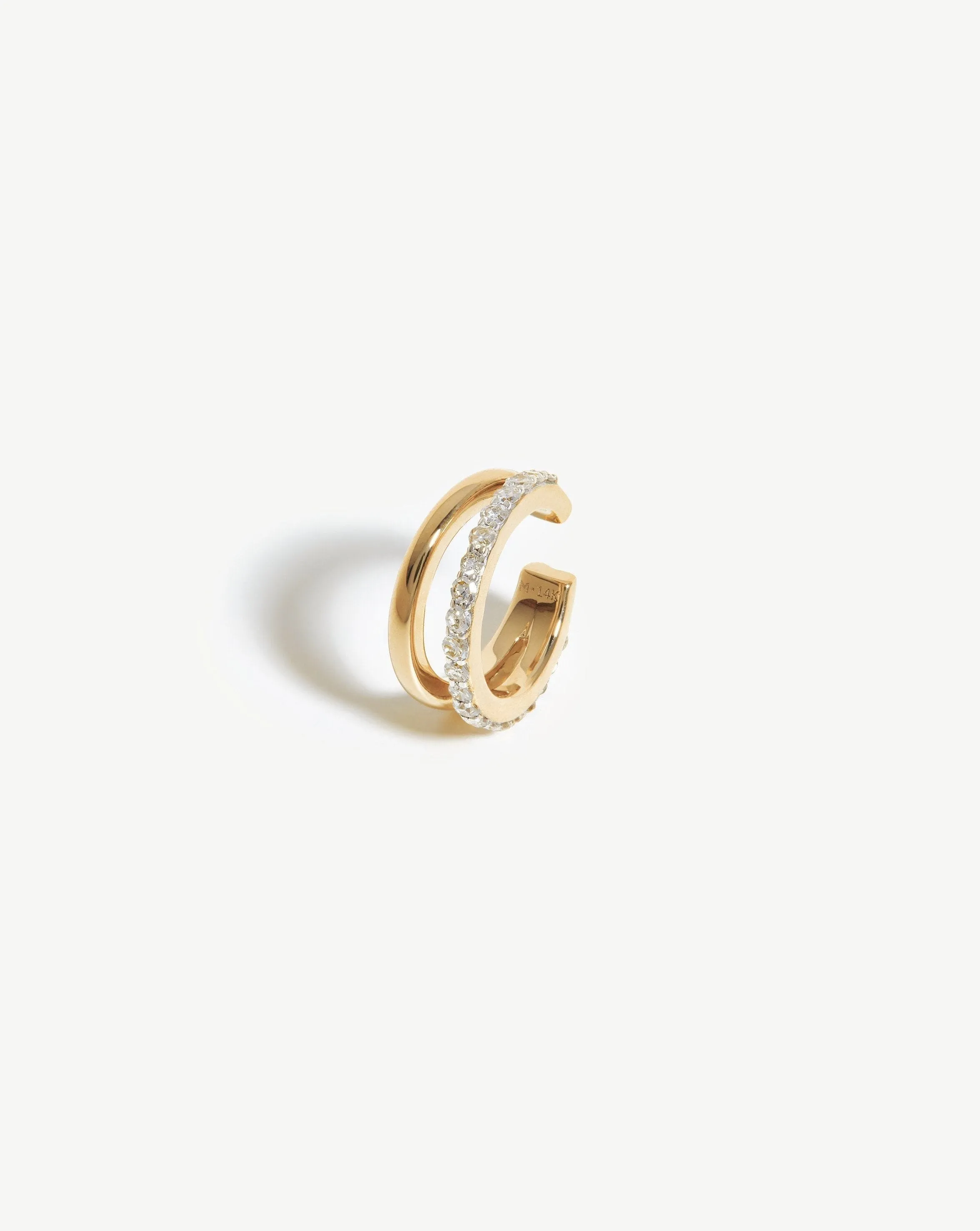 Fine Diamond Double Ear Cuff