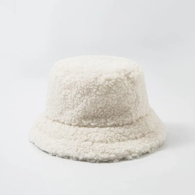 Fluffy Aesthetic Bucket Hats