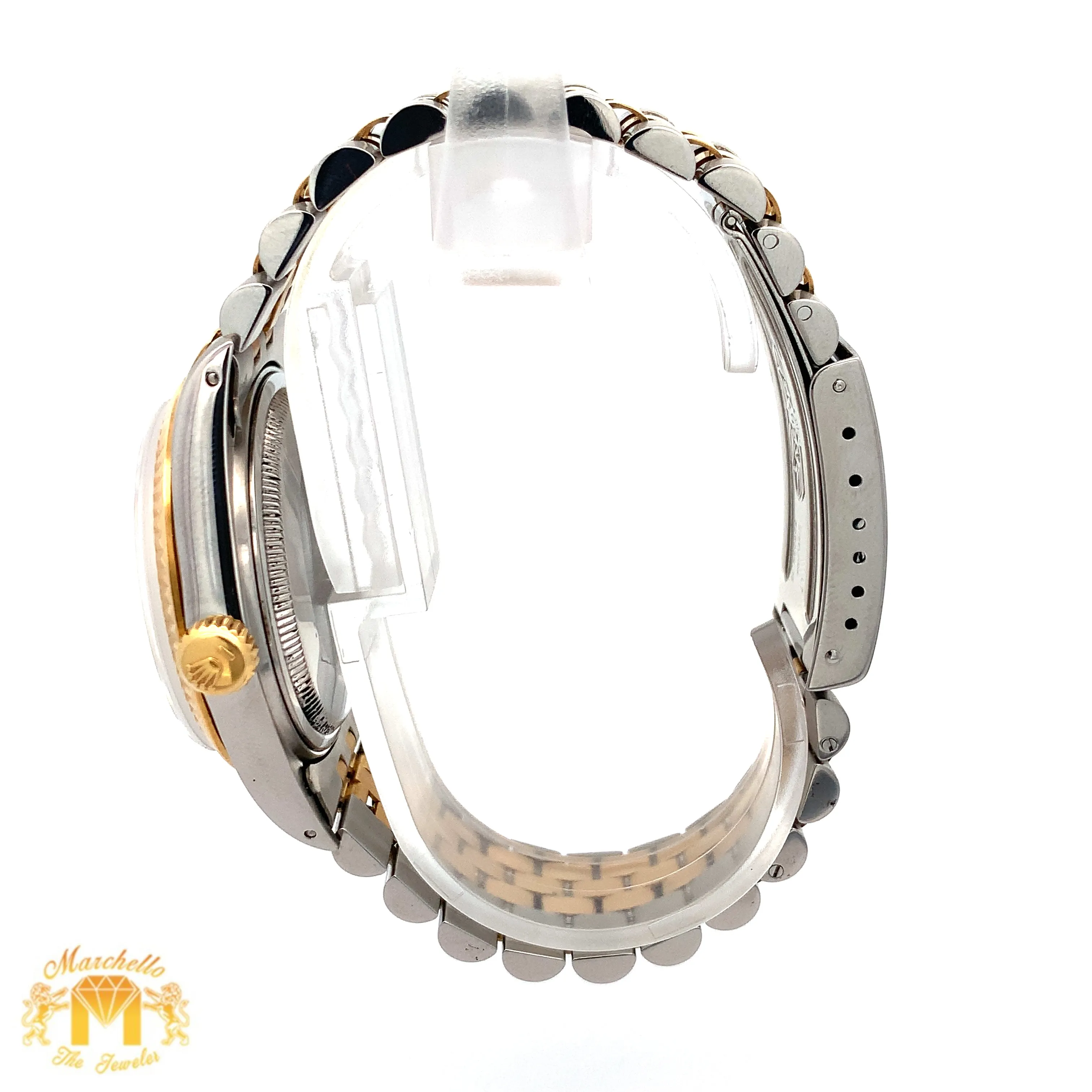 Full Factory 36mm Rolex Watch with Two-tone Jubilee Bracelet