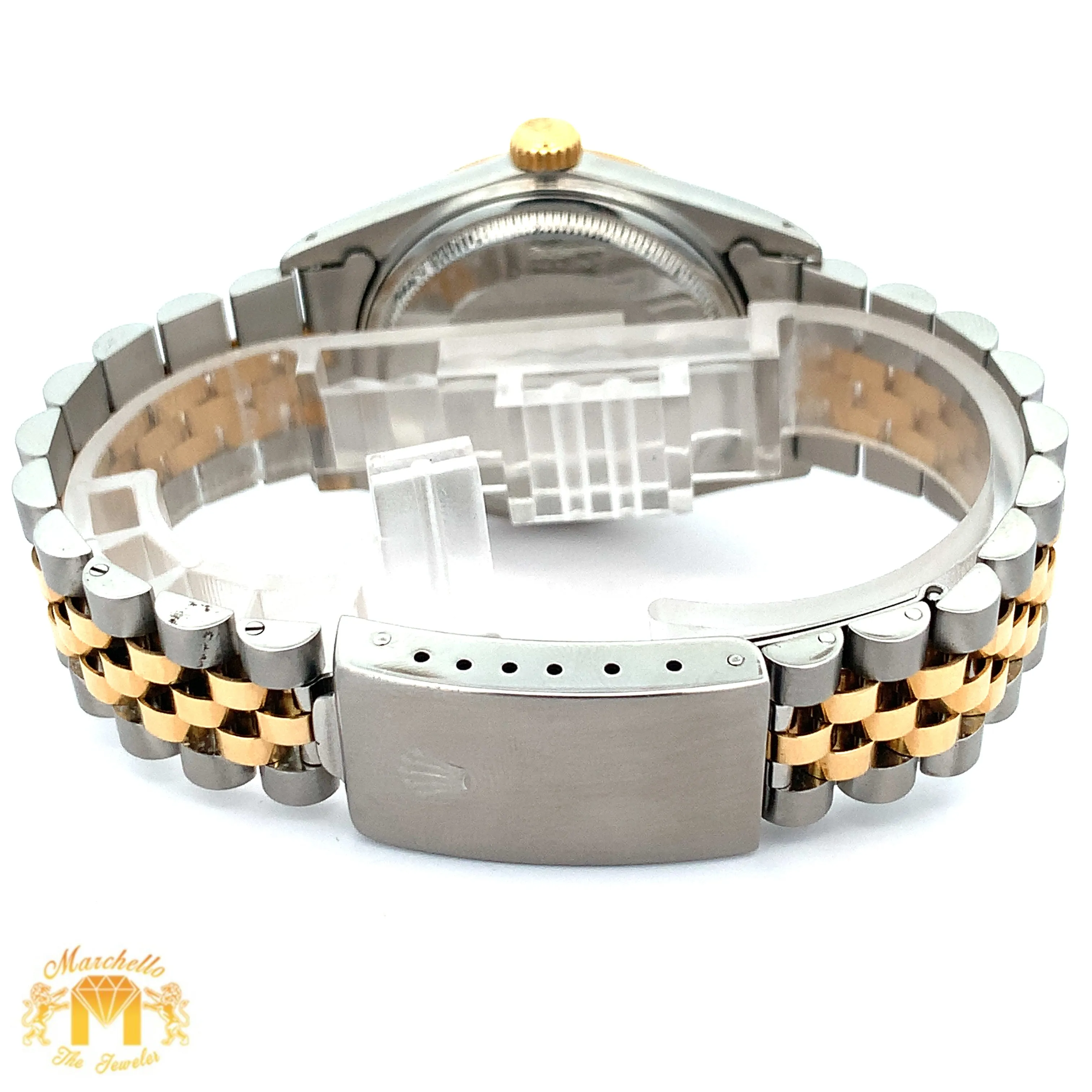 Full Factory 36mm Rolex Watch with Two-tone Jubilee Bracelet