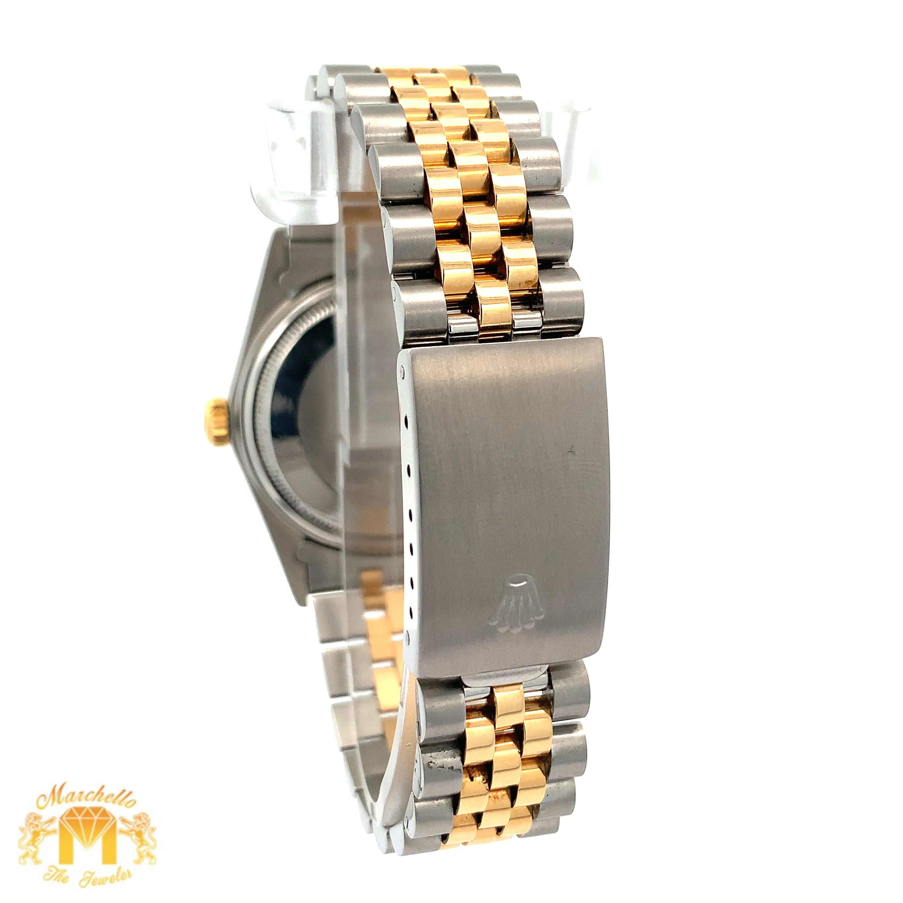 Full Factory 36mm Rolex Watch with Two-tone Jubilee Bracelet