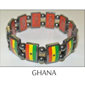 Ghana Metal Beads Bracelet