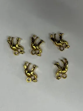 Golden Camel Metal Charms