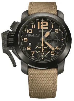 Graham Watch Chronofighter Oversize Black Sahara