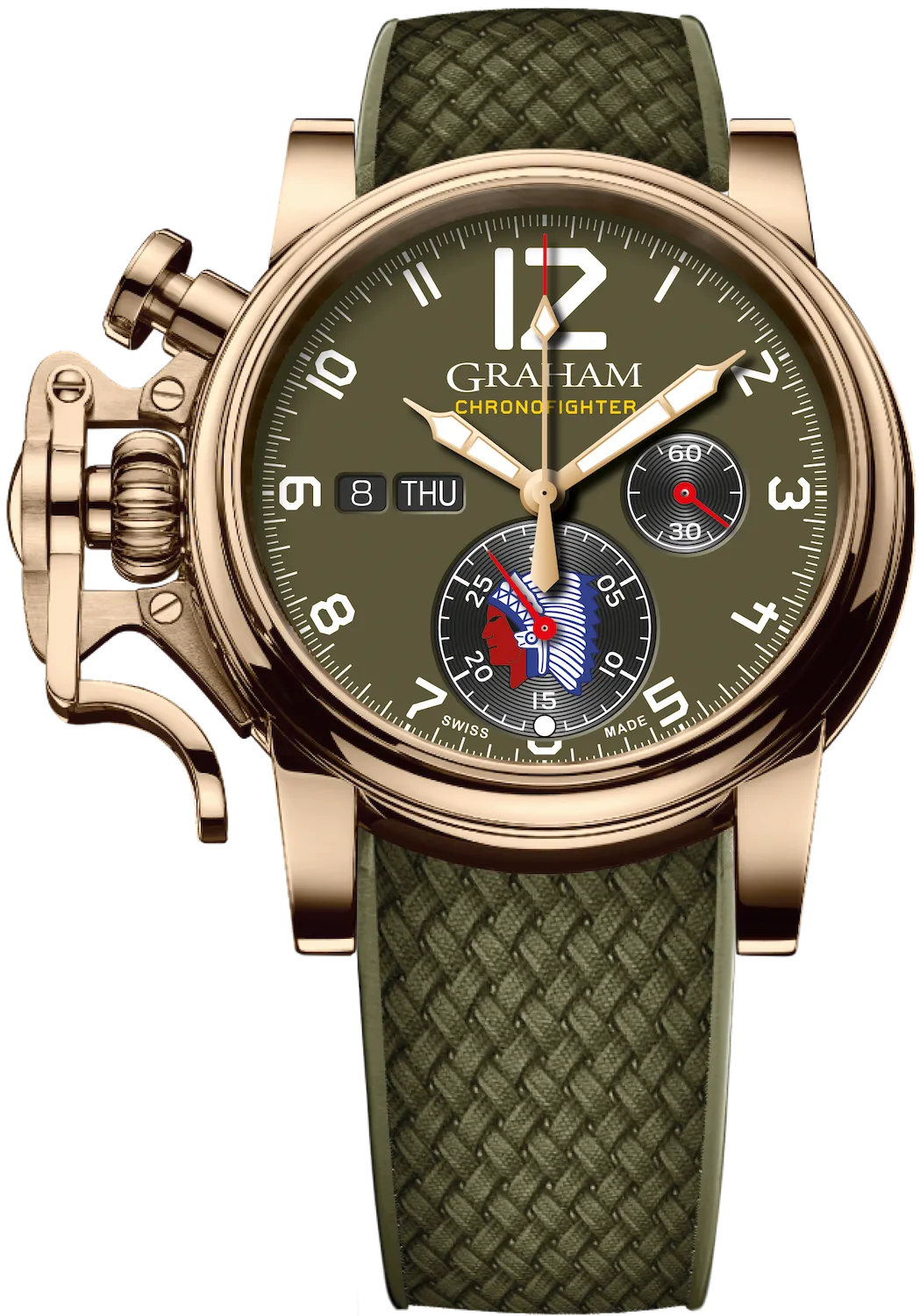 Graham Watch Chronofighter Vintage Overlord 75 Year Anniversary Limited Edition