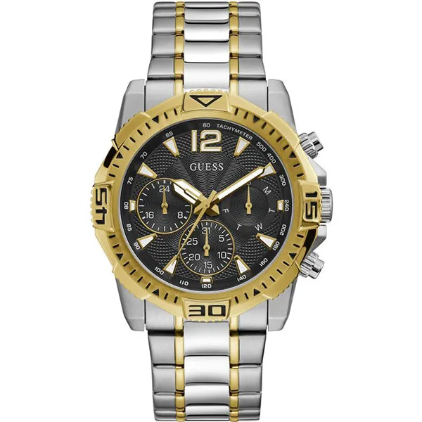 Guess Commander Gold Case Two-tone Men's Watch GW0056G4