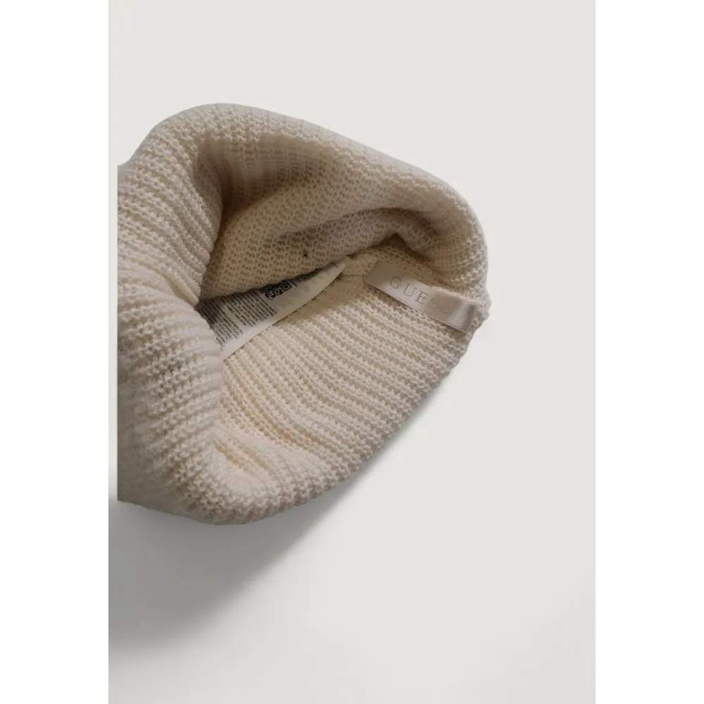 Guess Cream Cotton Hat