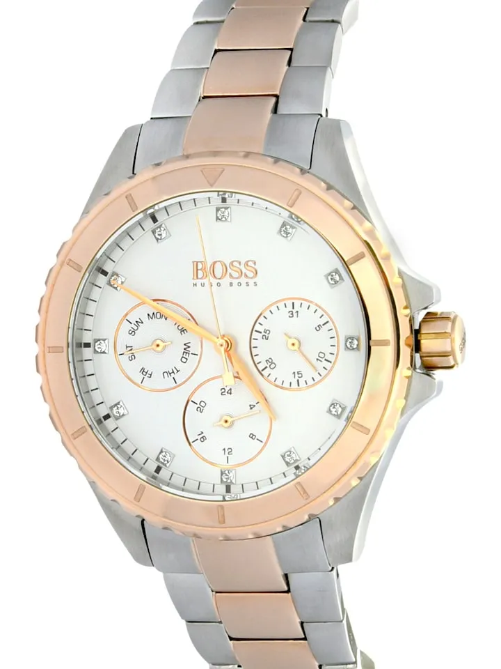 Hugo Boss Classic Silver Two Tone Women's Watch 1502446