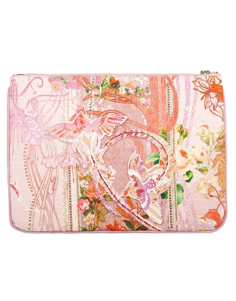 Istenanya Small Canvas Clutch