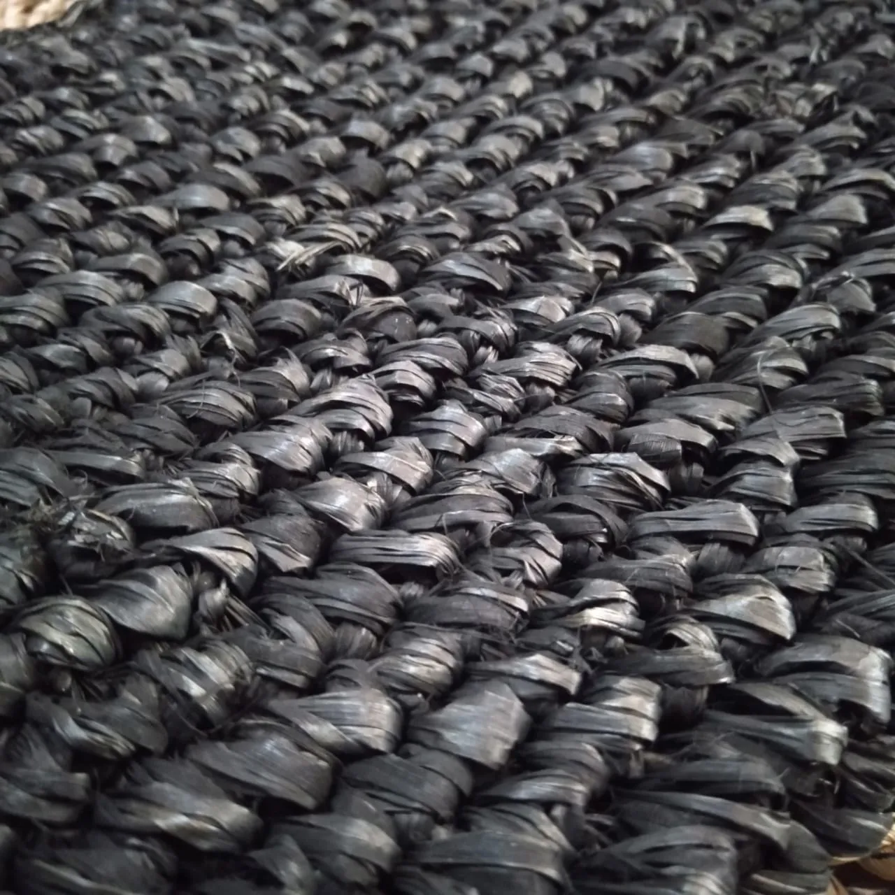 Large Woven Straw Grass Or Raffia Clutches