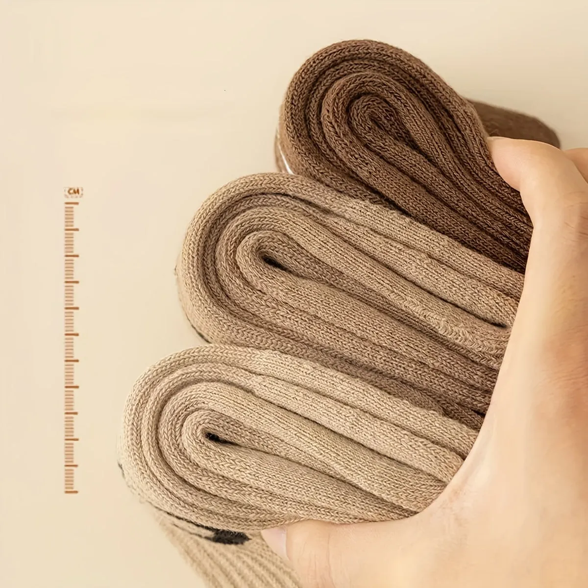 Letter Comfy & Breathable Mid  Calf Casual  Warm Socks