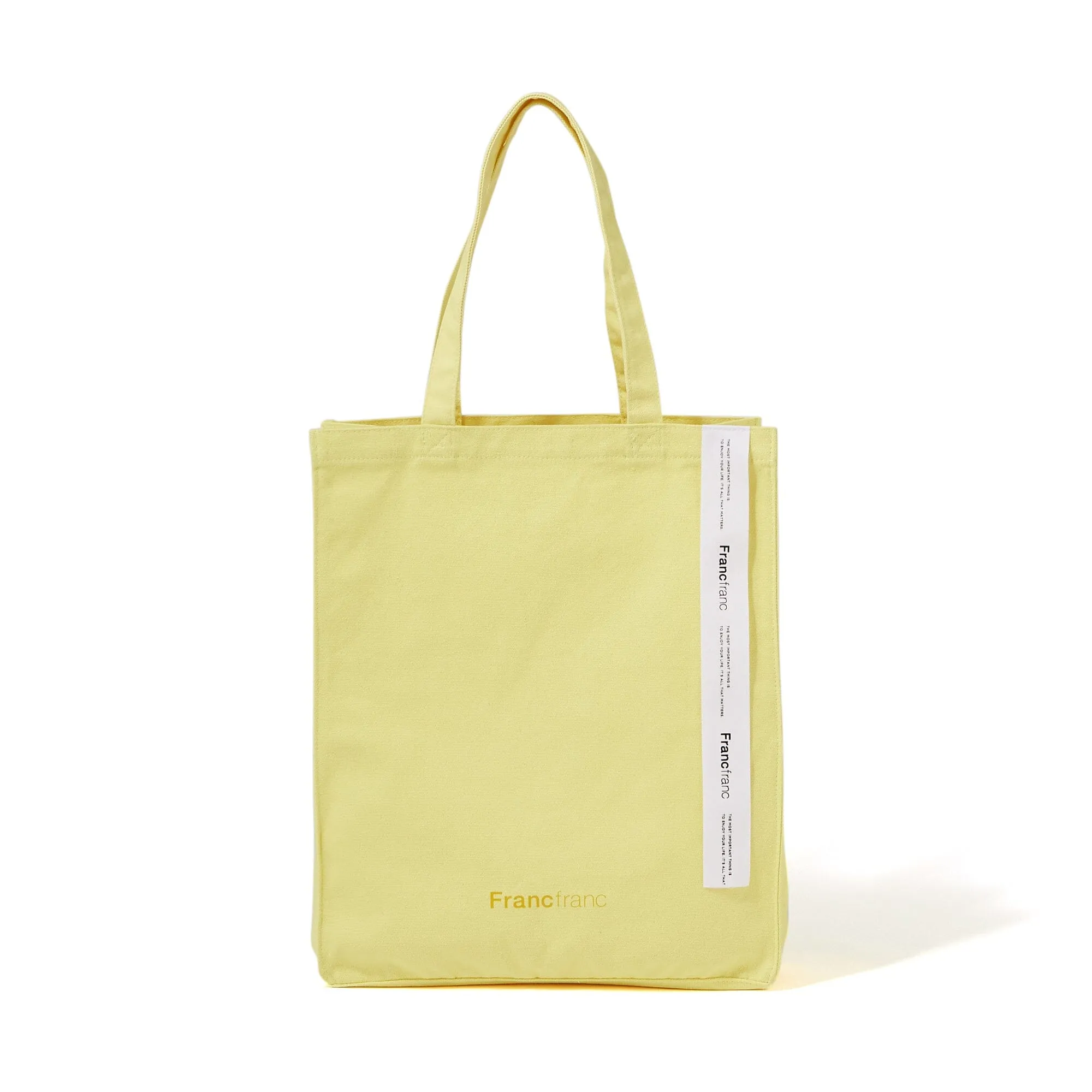Logo Tote M Yellow