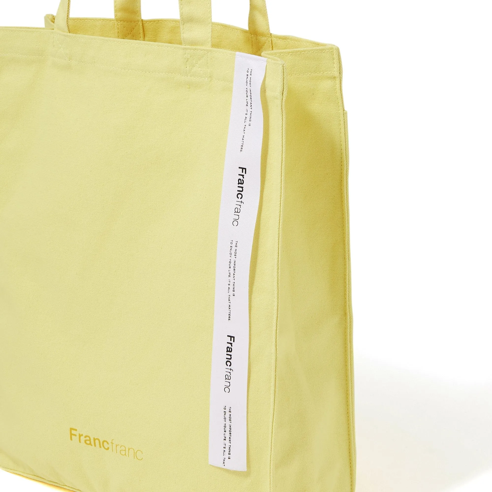 Logo Tote M Yellow