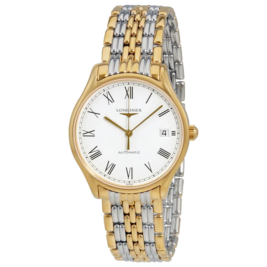 Longines Lyre White Dial Ladies Two Tone Watch L4.860.2.11.7