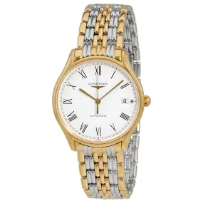 Longines Lyre White Dial Ladies Two Tone Watch L4.860.2.11.7