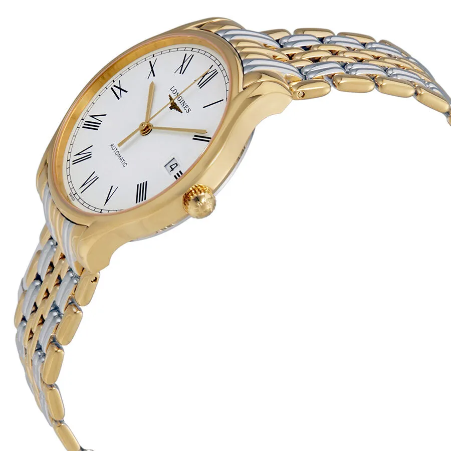 Longines Lyre White Dial Ladies Two Tone Watch L4.860.2.11.7