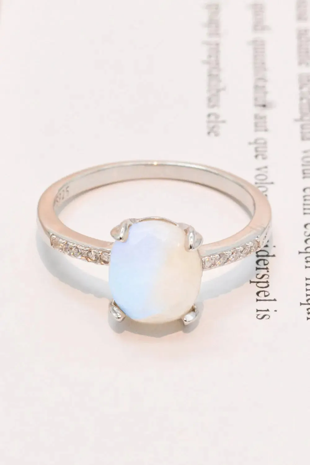 LOVCIA Get A Move On Moonstone Ring