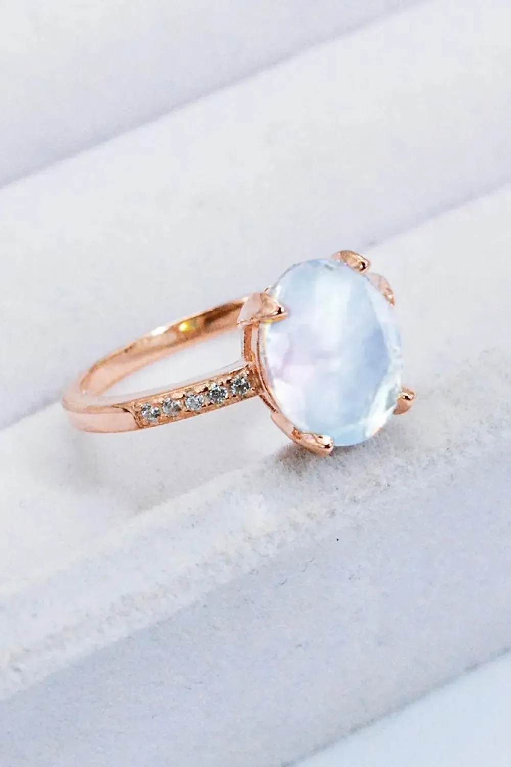LOVCIA Get A Move On Moonstone Ring