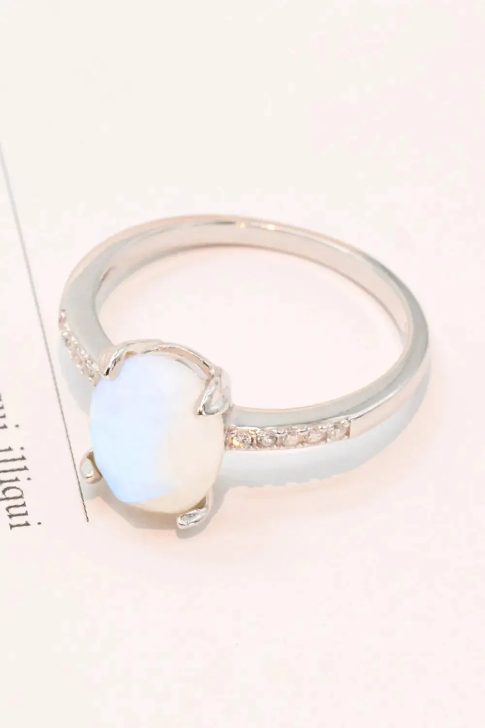 LOVCIA Get A Move On Moonstone Ring