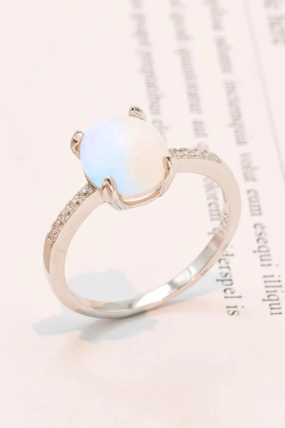 LOVCIA Get A Move On Moonstone Ring