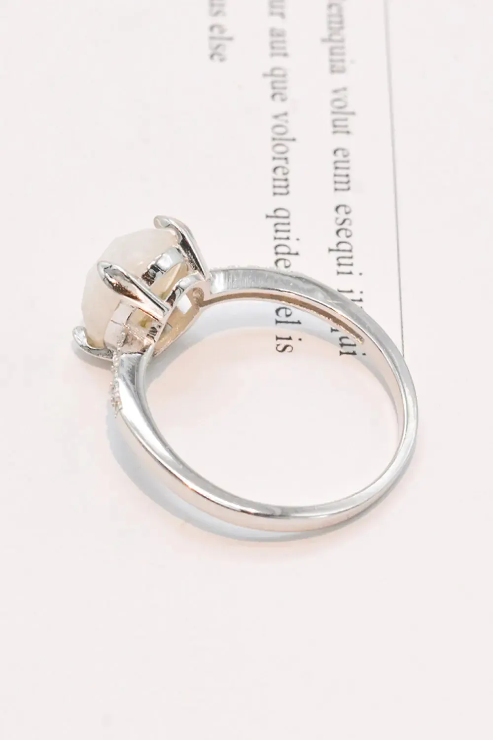 LOVCIA Get A Move On Moonstone Ring