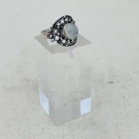 Magic Moonstone Crystal Ring