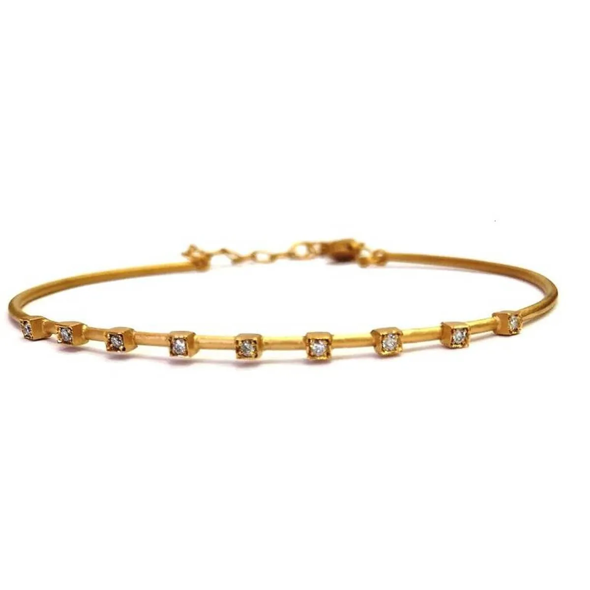 Marika 14k Gold & Diamond Cuff - M5212