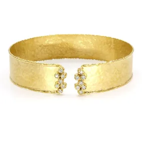 Marika 14k Gold & Diamond Cuff - M8347