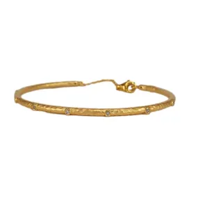 Marika 14k Gold & Diamond Cuff - M8896