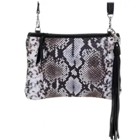 MDC31 - Cobra Snake Print Medium Clutch
