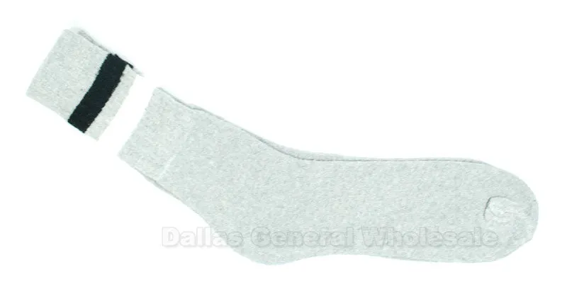 Men Grey Tube Socks Wholesale