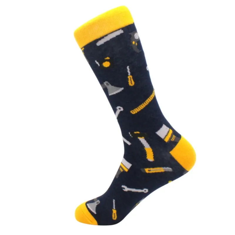 Men Hip Hop Casual Socks