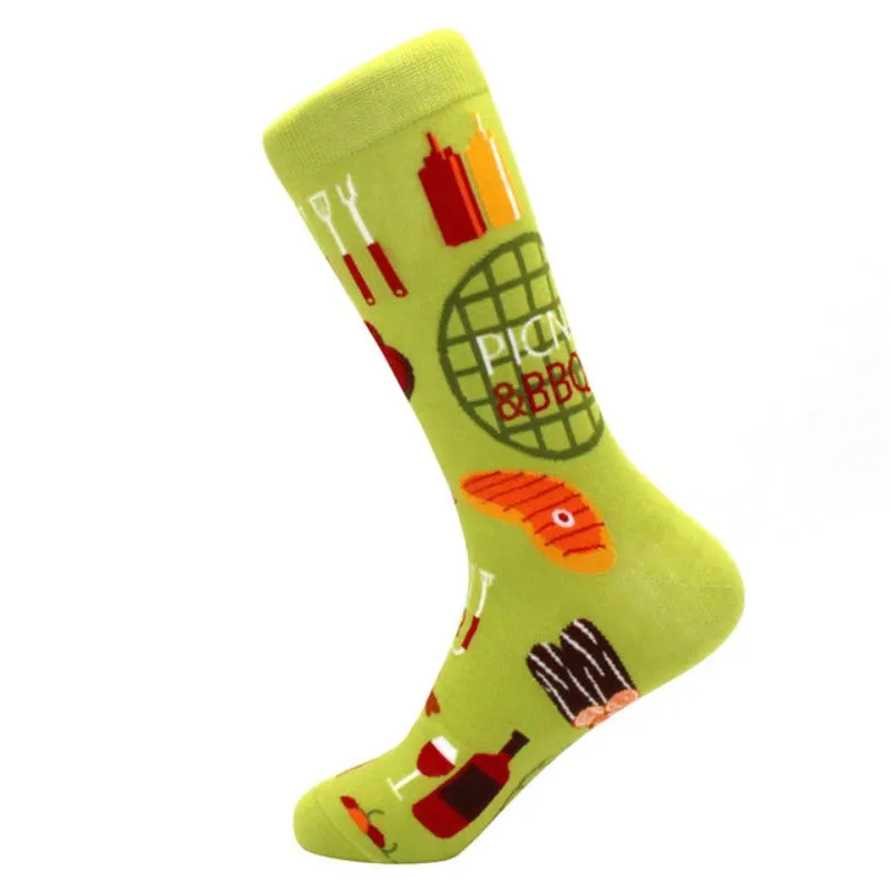 Men Hip Hop Casual Socks