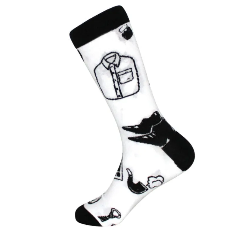 Men Hip Hop Casual Socks