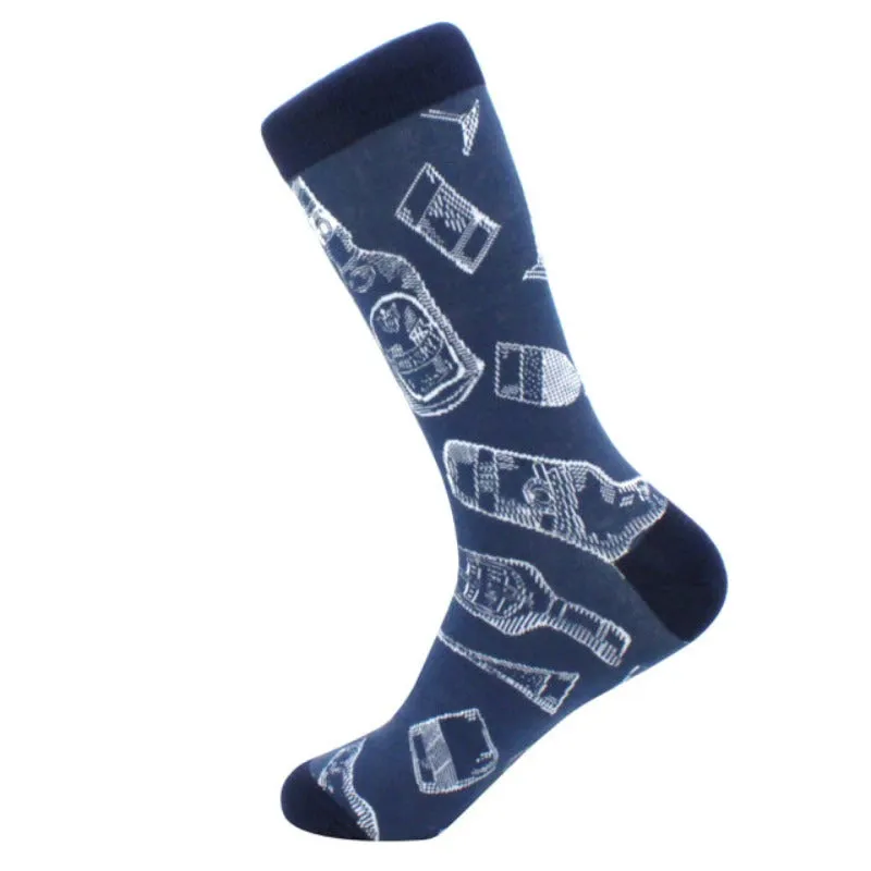 Men Hip Hop Casual Socks
