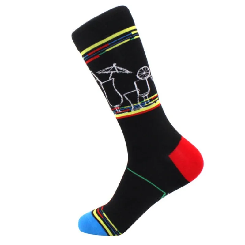 Men Hip Hop Casual Socks