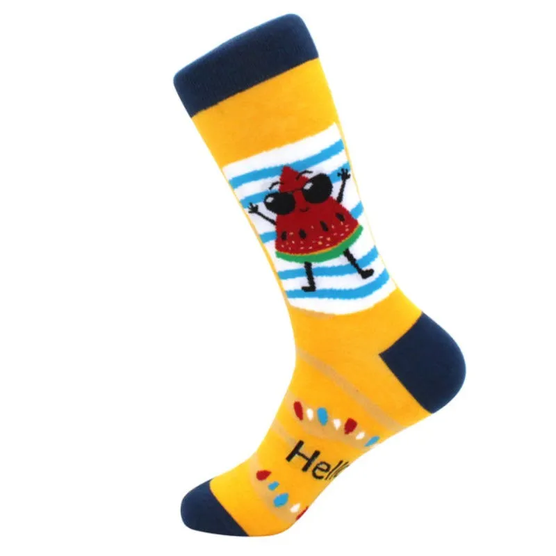 Men Hip Hop Casual Socks