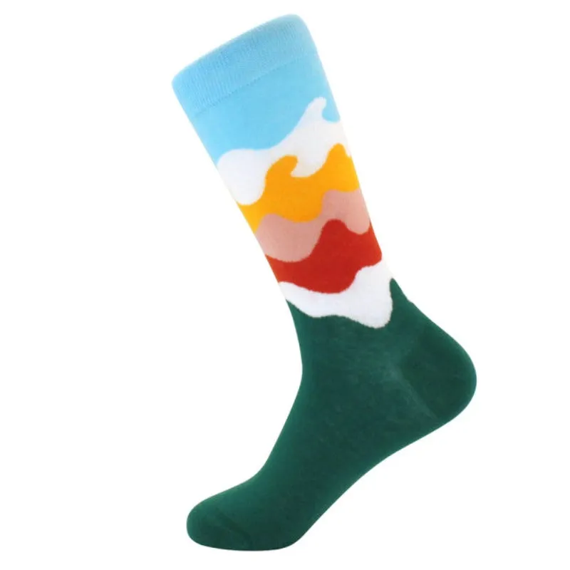Men Hip Hop Casual Socks