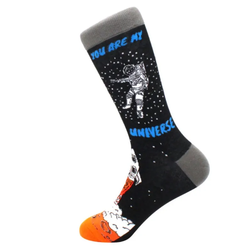 Men Hip Hop Casual Socks