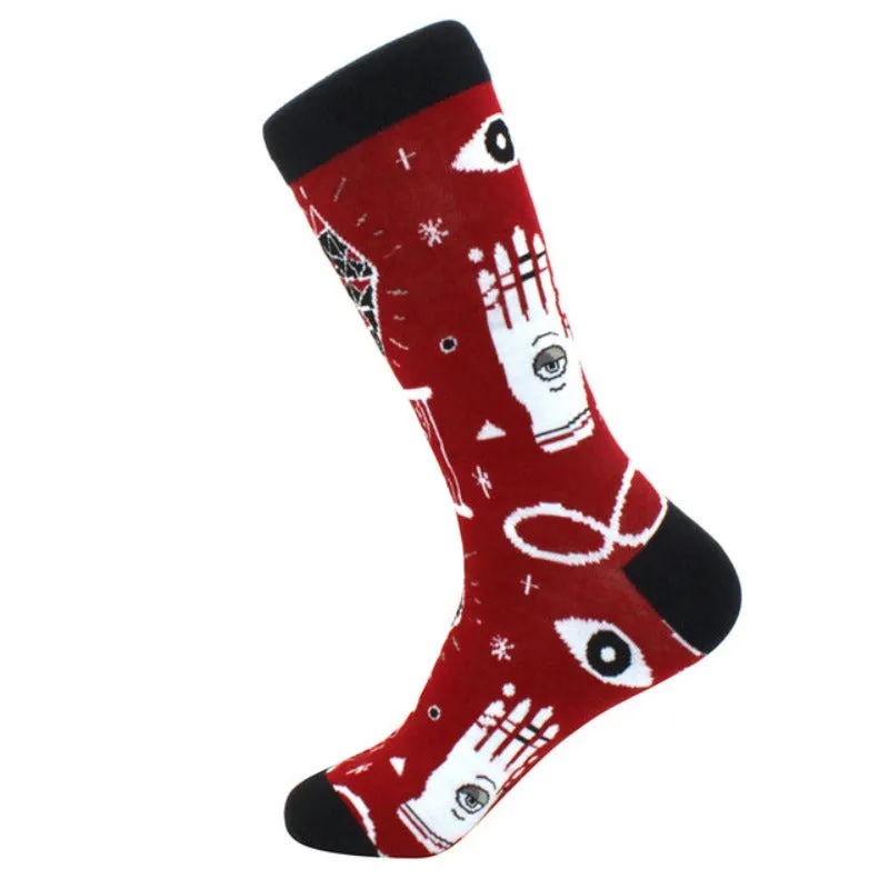 Men Hip Hop Casual Socks