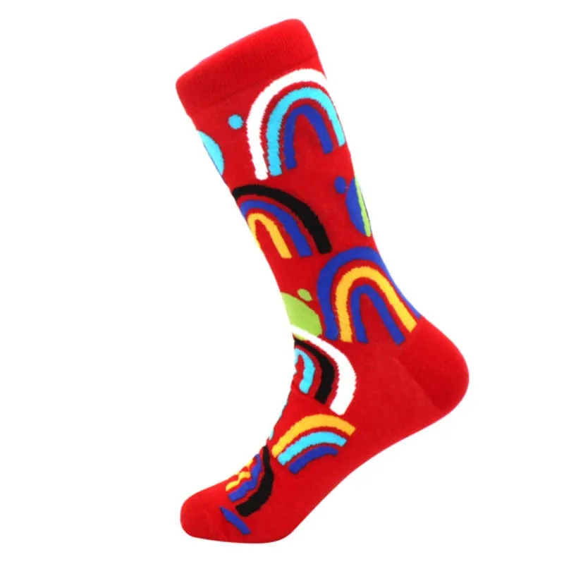 Men Hip Hop Casual Socks