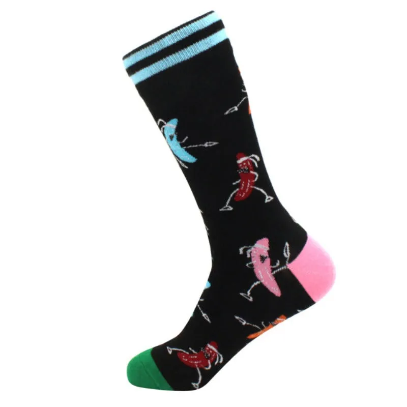 Men Hip Hop Casual Socks