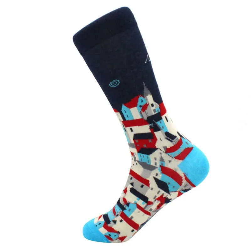 Men Hip Hop Casual Socks