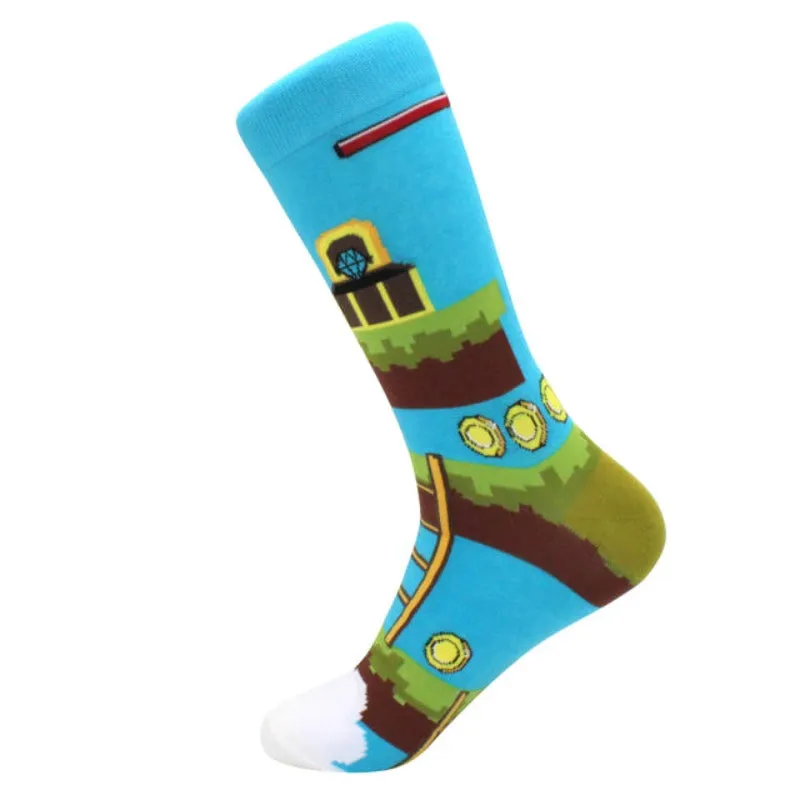 Men Hip Hop Casual Socks