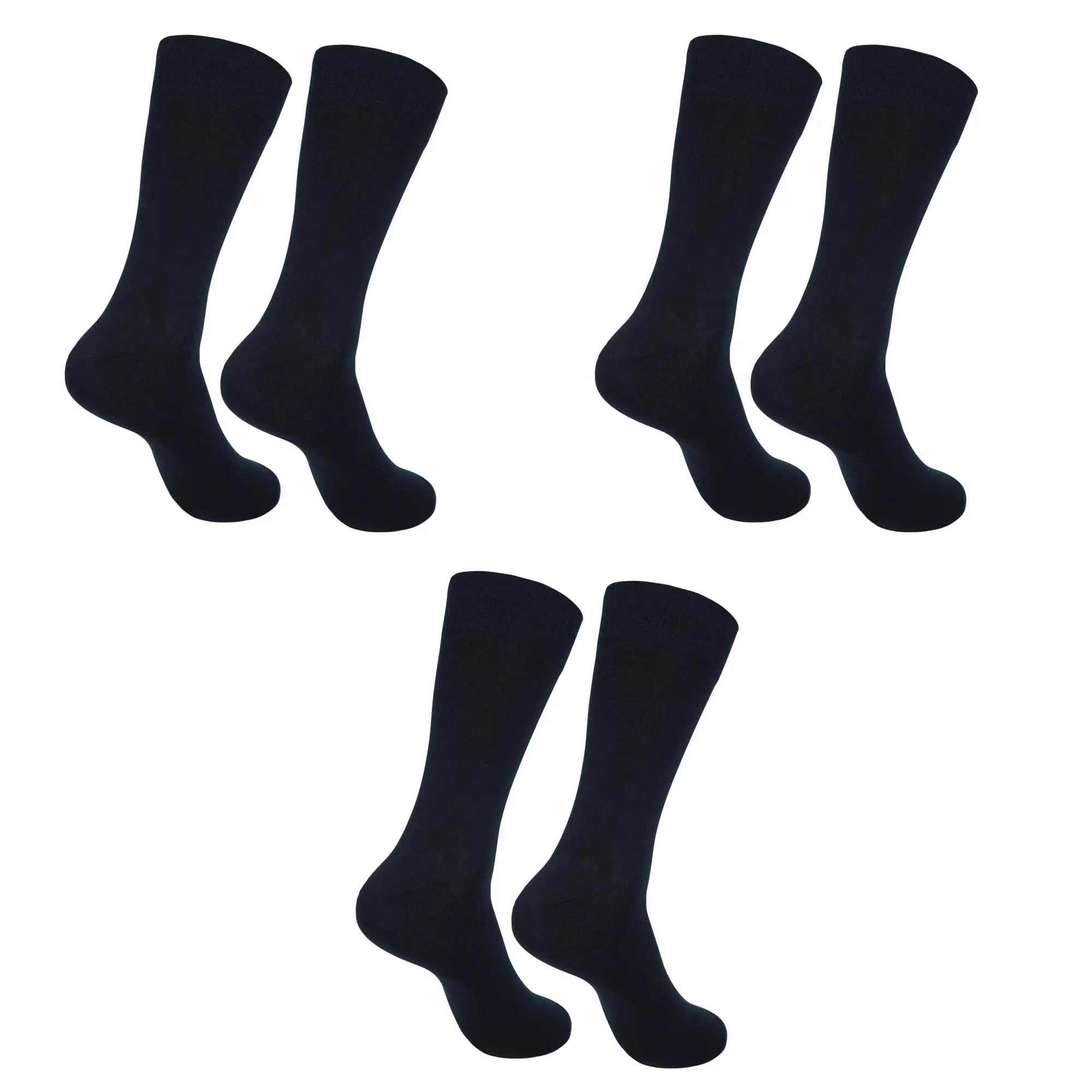 Mens Dress Socks|Trouser Socks Stretchy Business Professional and Casual Wear Socks|Everyday Socks| Pack of 3