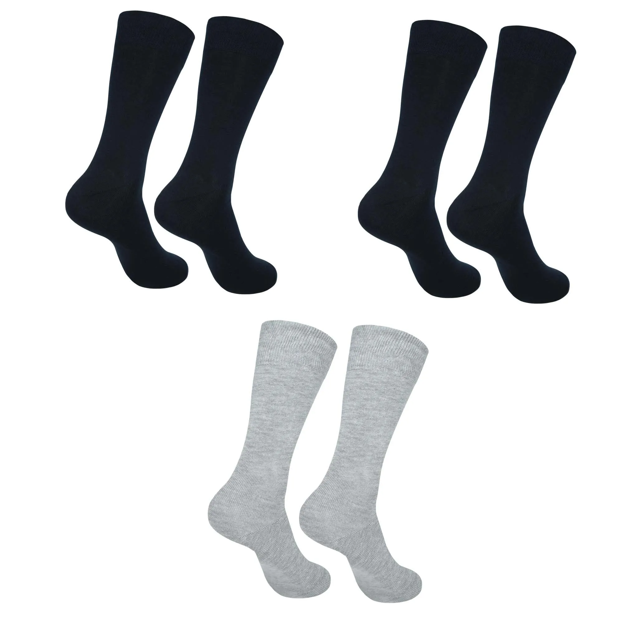 Mens Dress Socks|Trouser Socks Stretchy Business Professional and Casual Wear Socks|Everyday Socks| Pack of 3