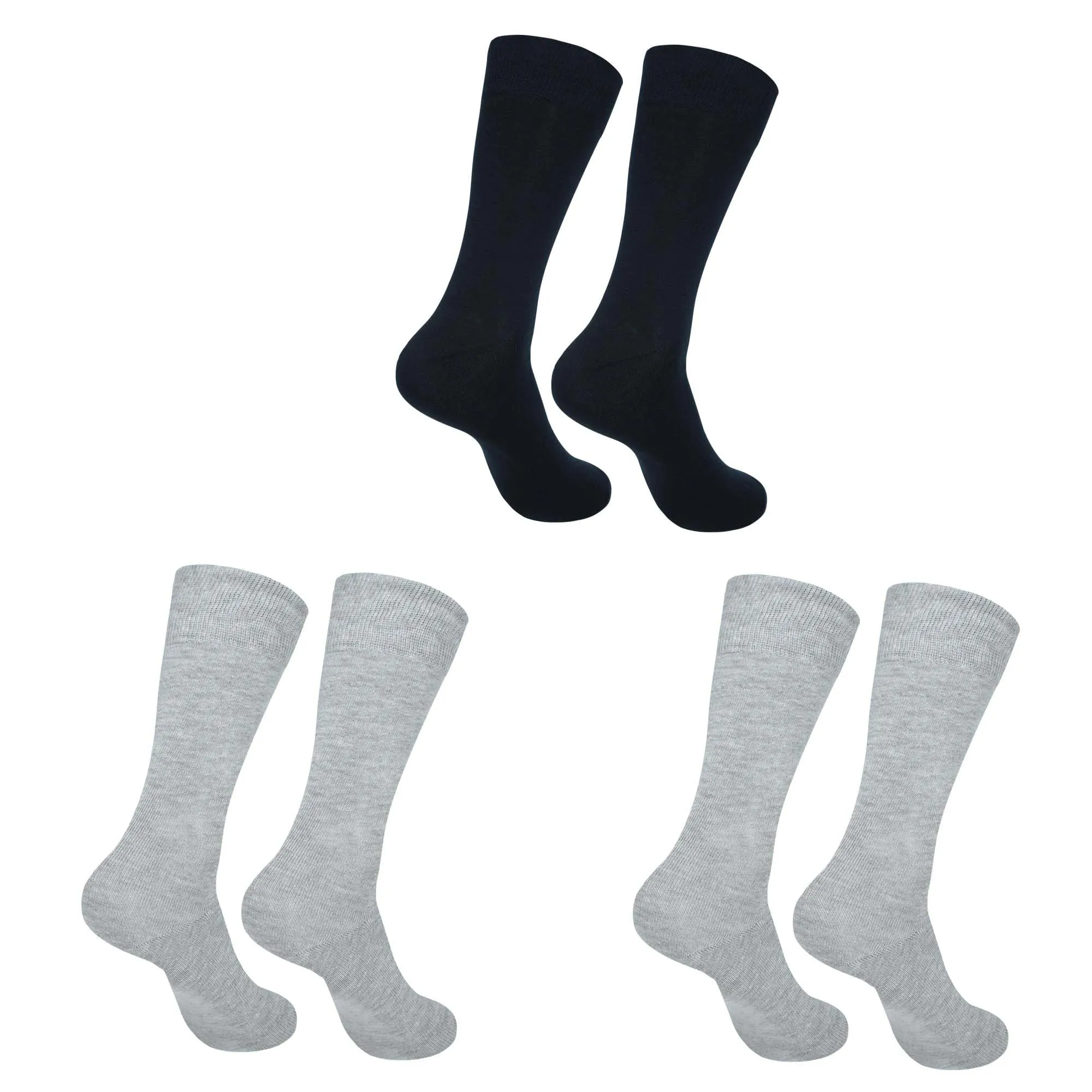 Mens Dress Socks|Trouser Socks Stretchy Business Professional and Casual Wear Socks|Everyday Socks| Pack of 3