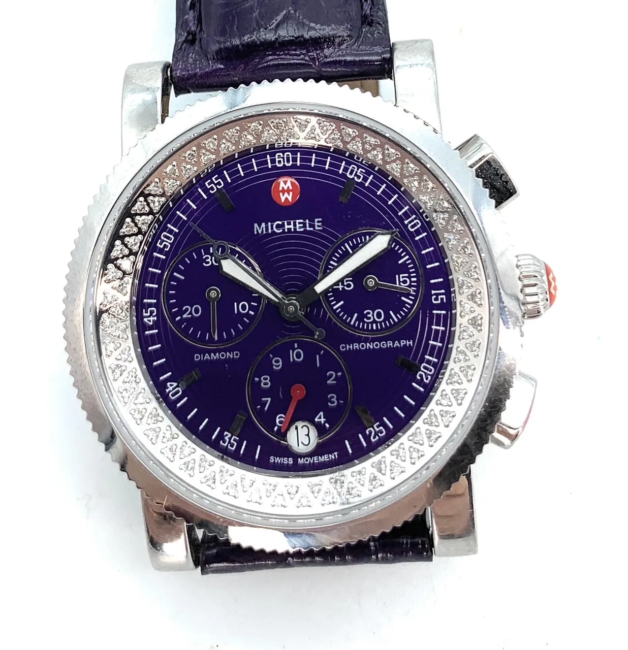 MICHELE Sport Sail Diamond MW01c01d9009 - Unisex Watch